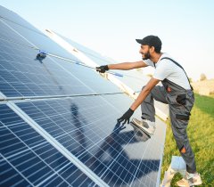 Mycie paneli fotowoltaicznych