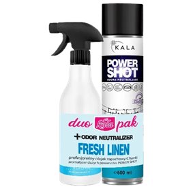Zestaw Kala Duo Pack Fresh Linen POWER SHOT + OLEJEK